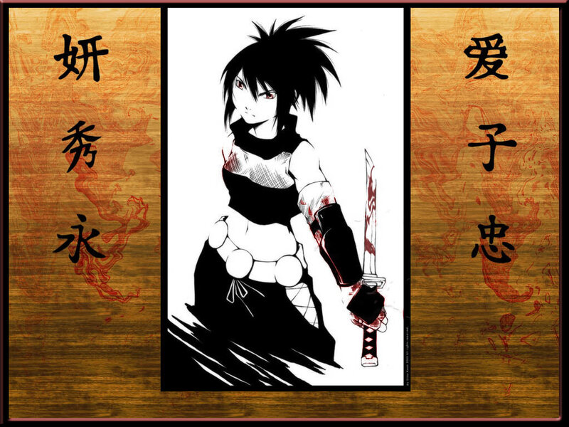 Anime character with sword
