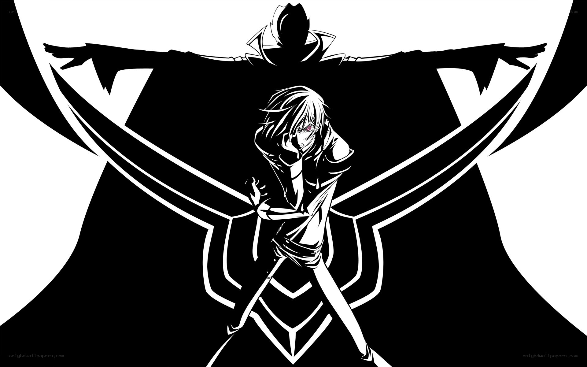 anime character with sword