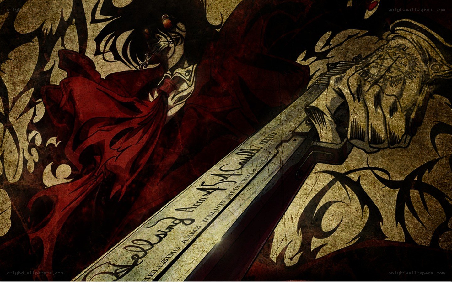 anime character with sword