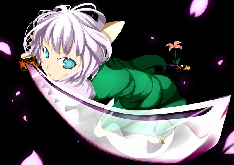 Anime character with sword