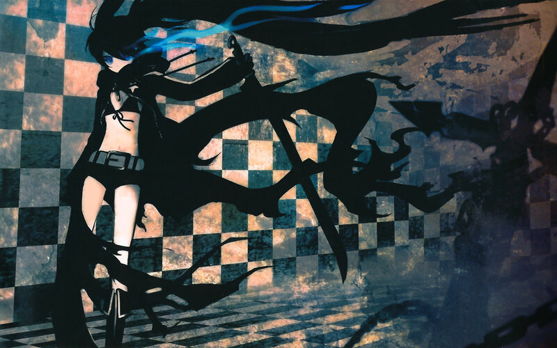 anime character with sword