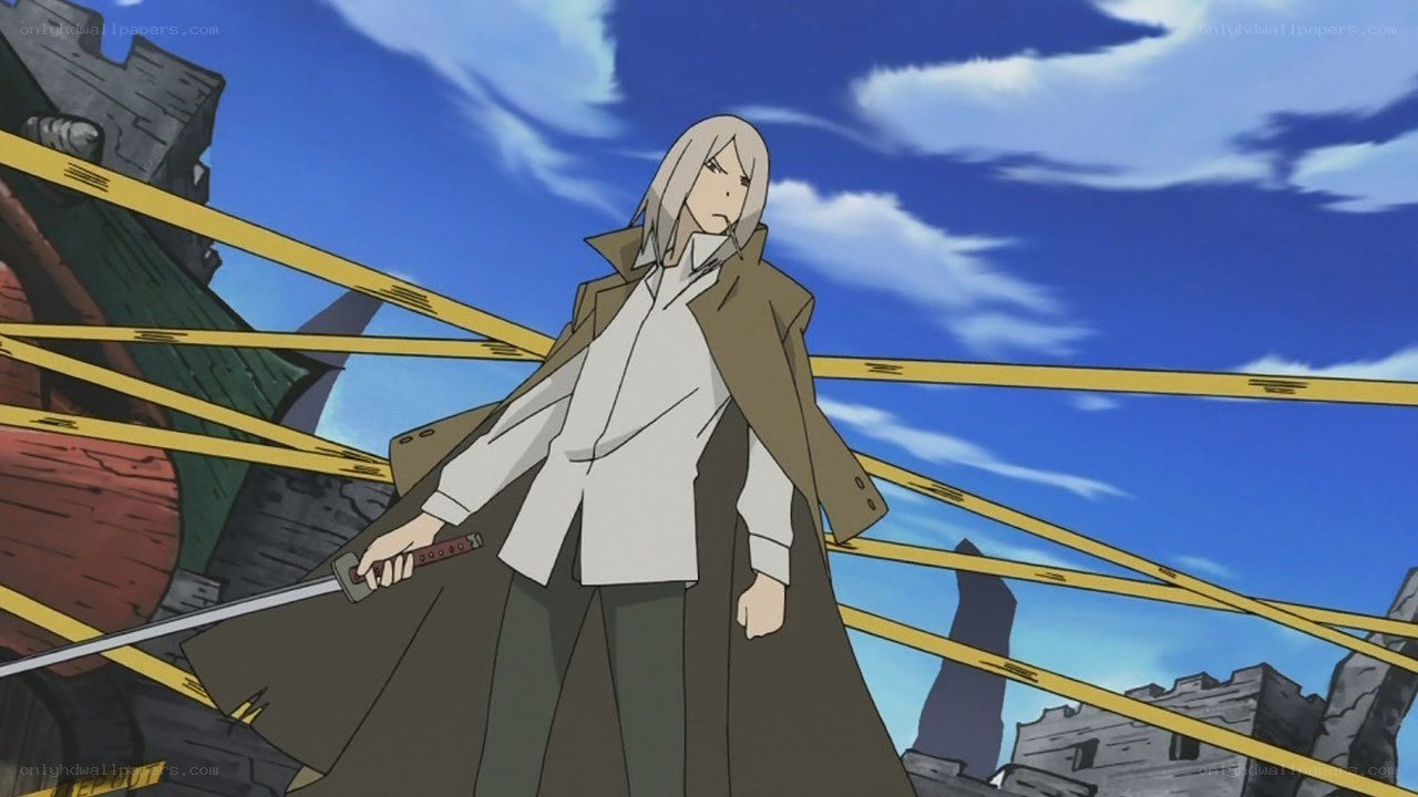 Anime character with sword