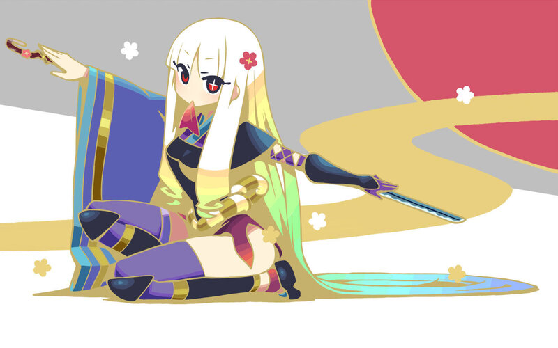 anime character with sword