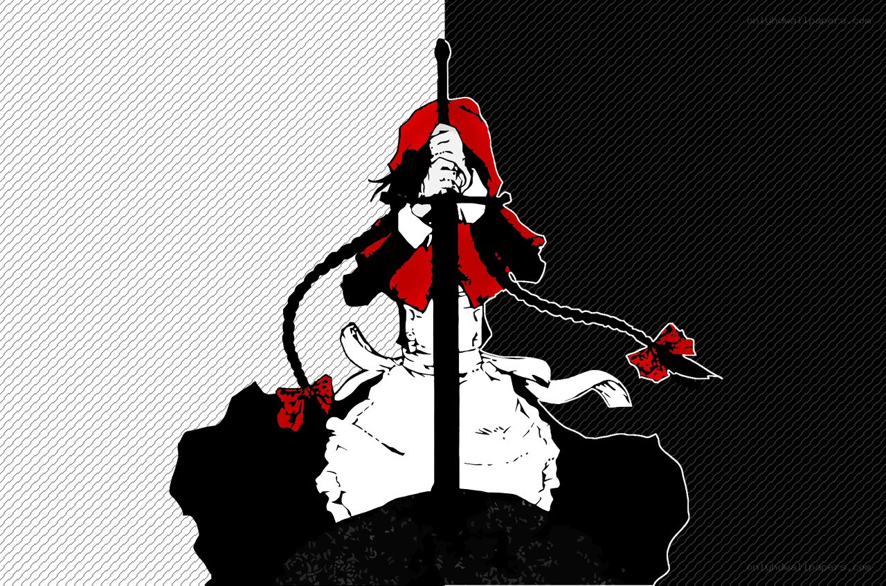 anime character with sword