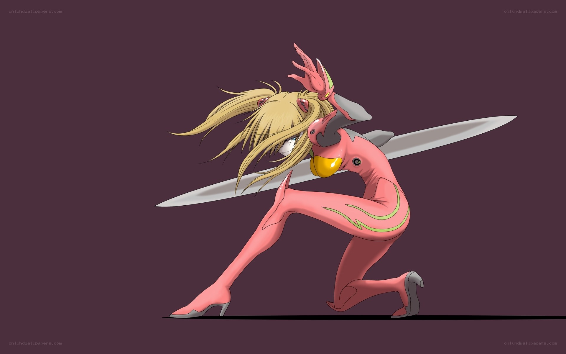 anime character with sword