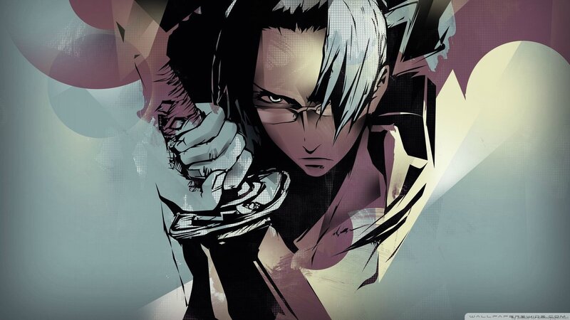 anime character with sword