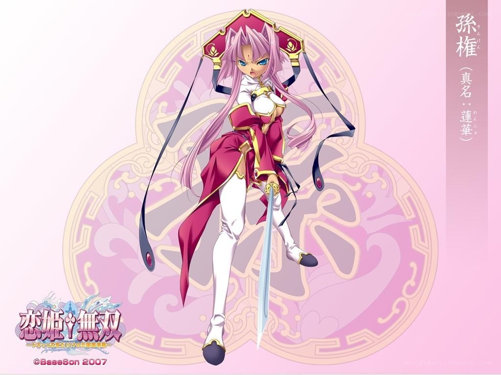 Anime character with sword