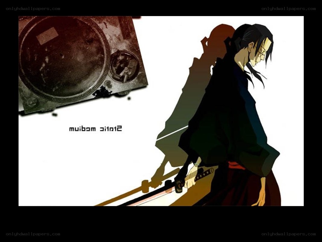 anime character with sword