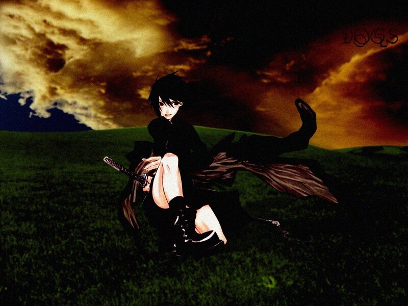 anime character with sword