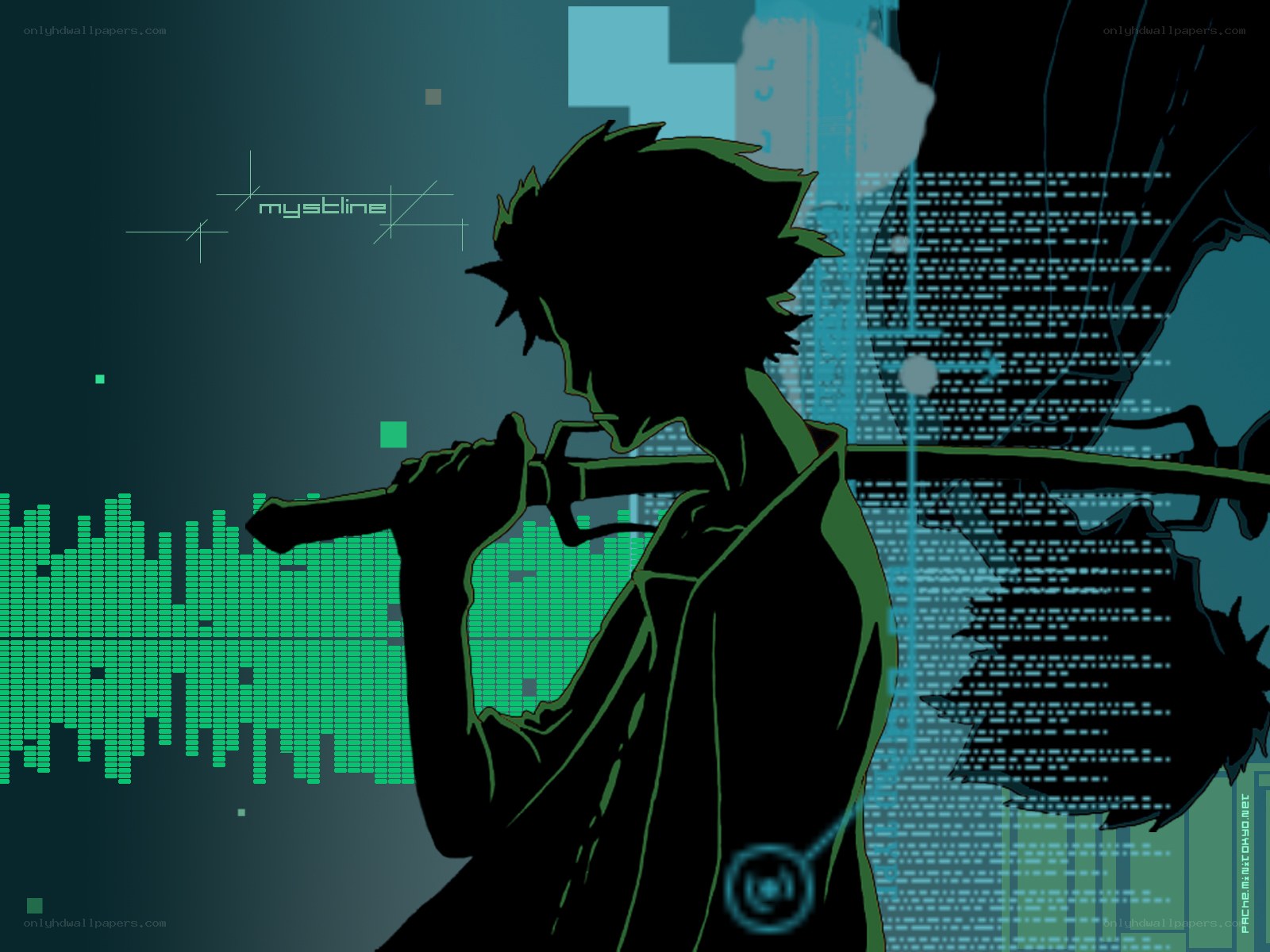 Anime character with sword