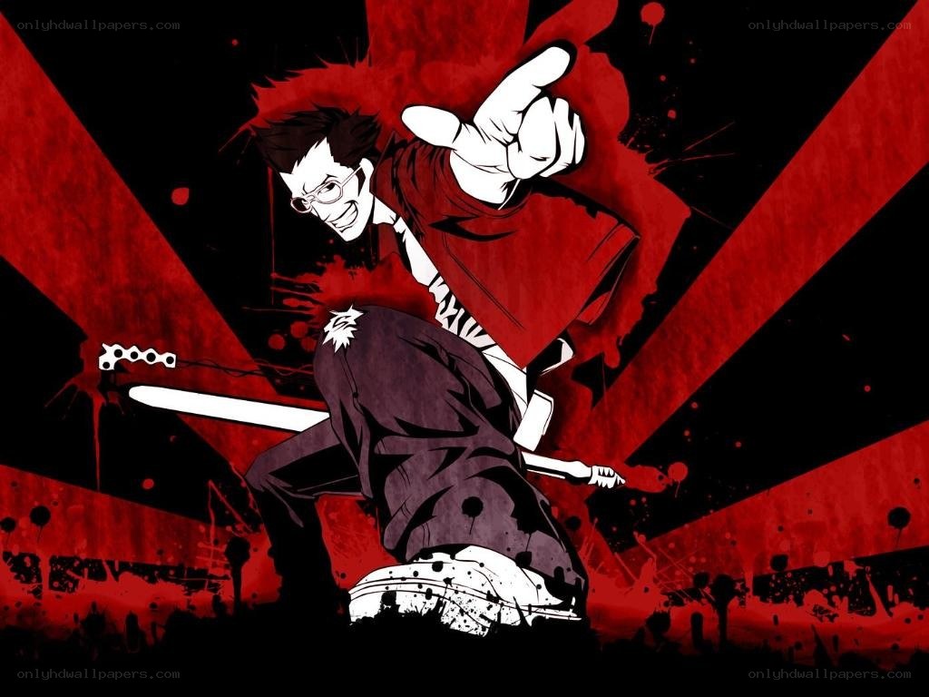Anime character with sword