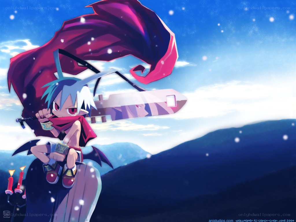 Anime character with sword