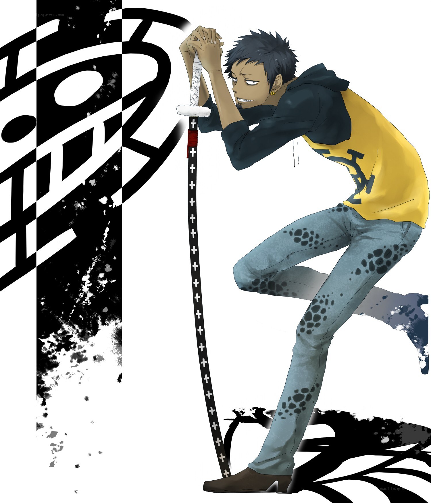 Anime character with sword