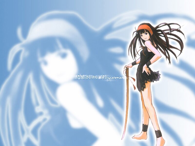 Anime character with sword