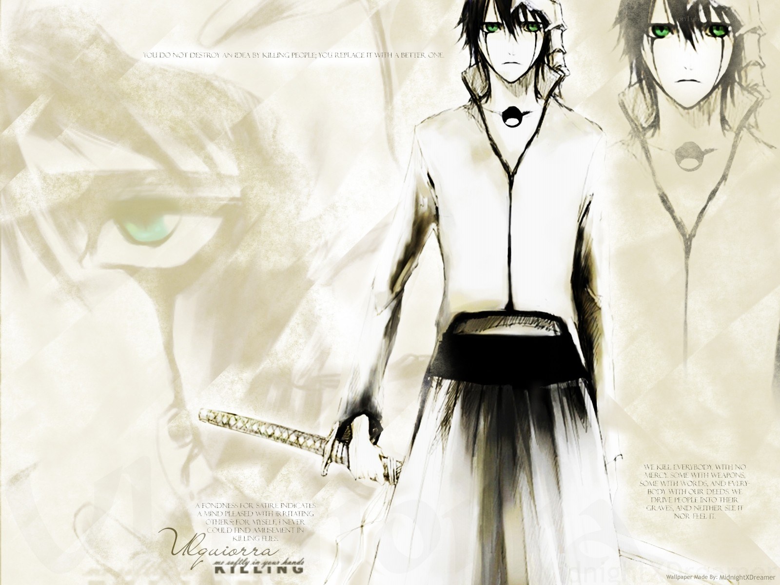 anime character with sword