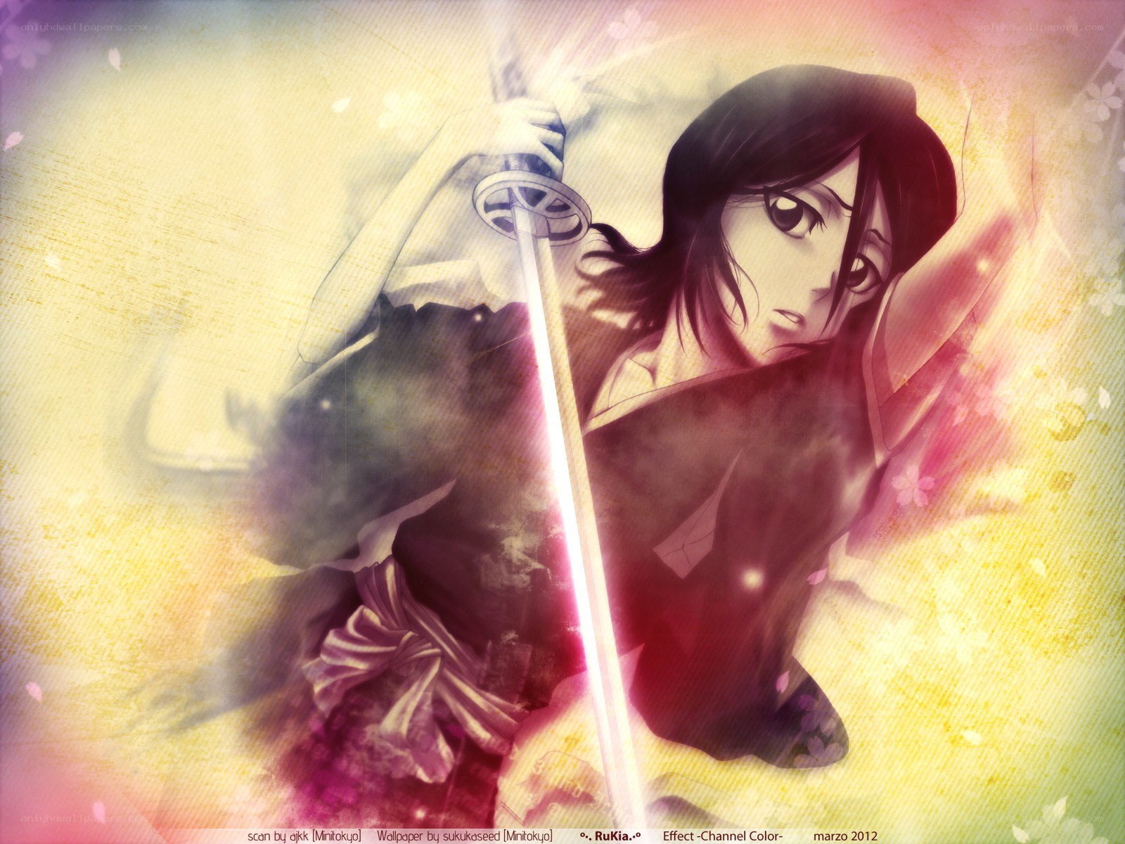 anime character with sword