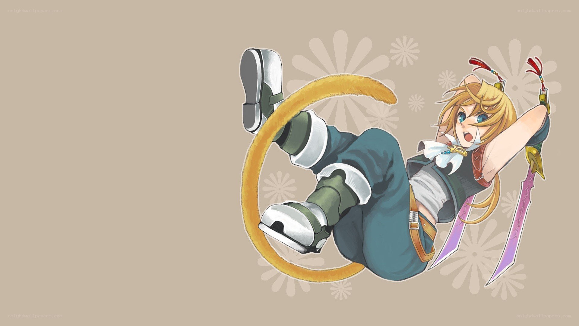 anime character with sword