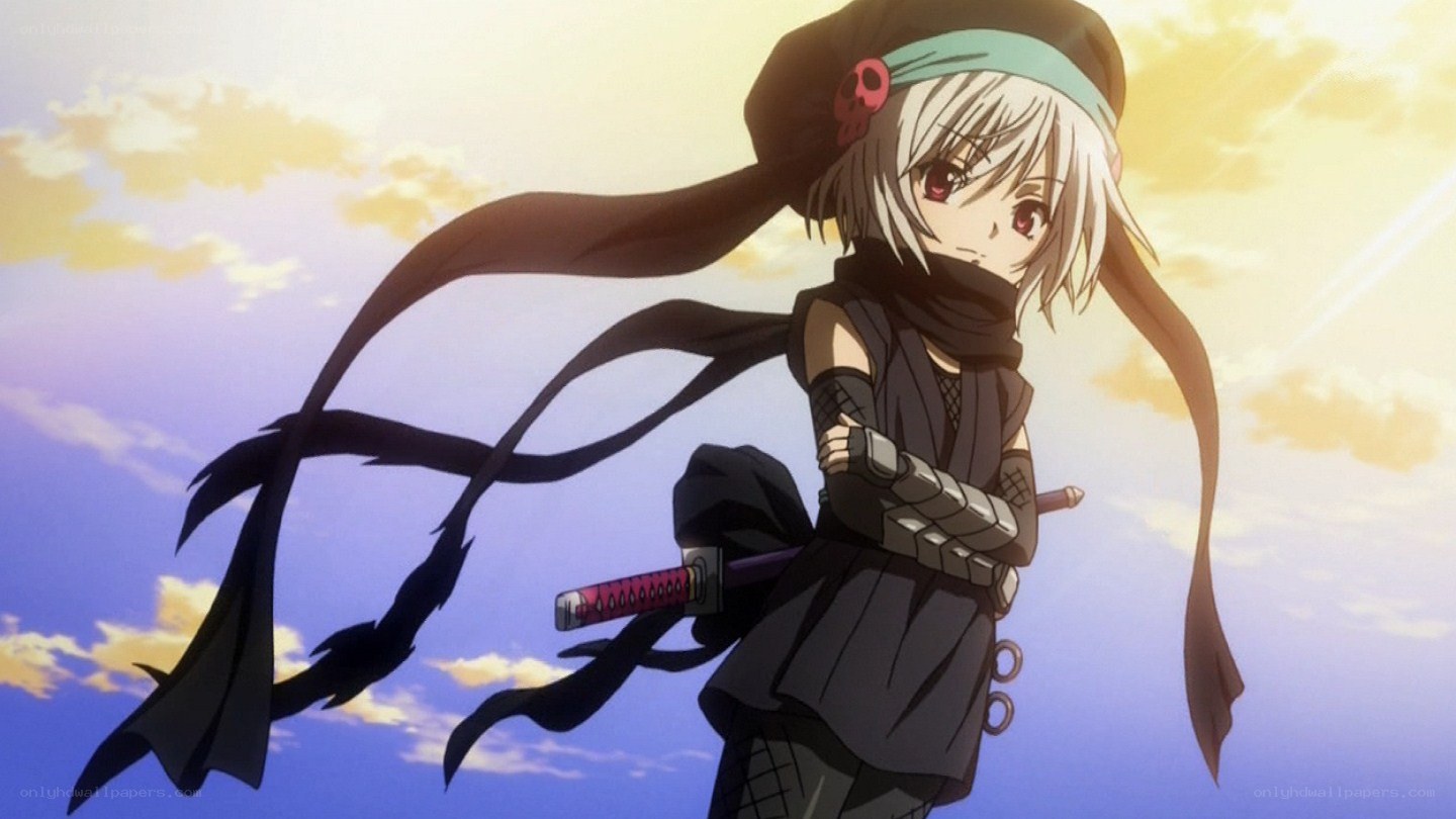 anime character with sword