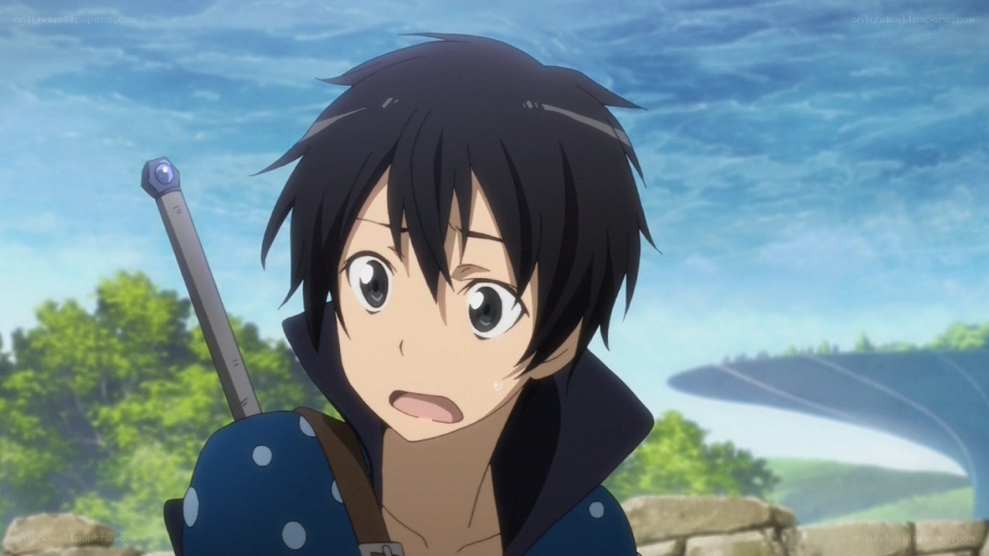anime character with sword