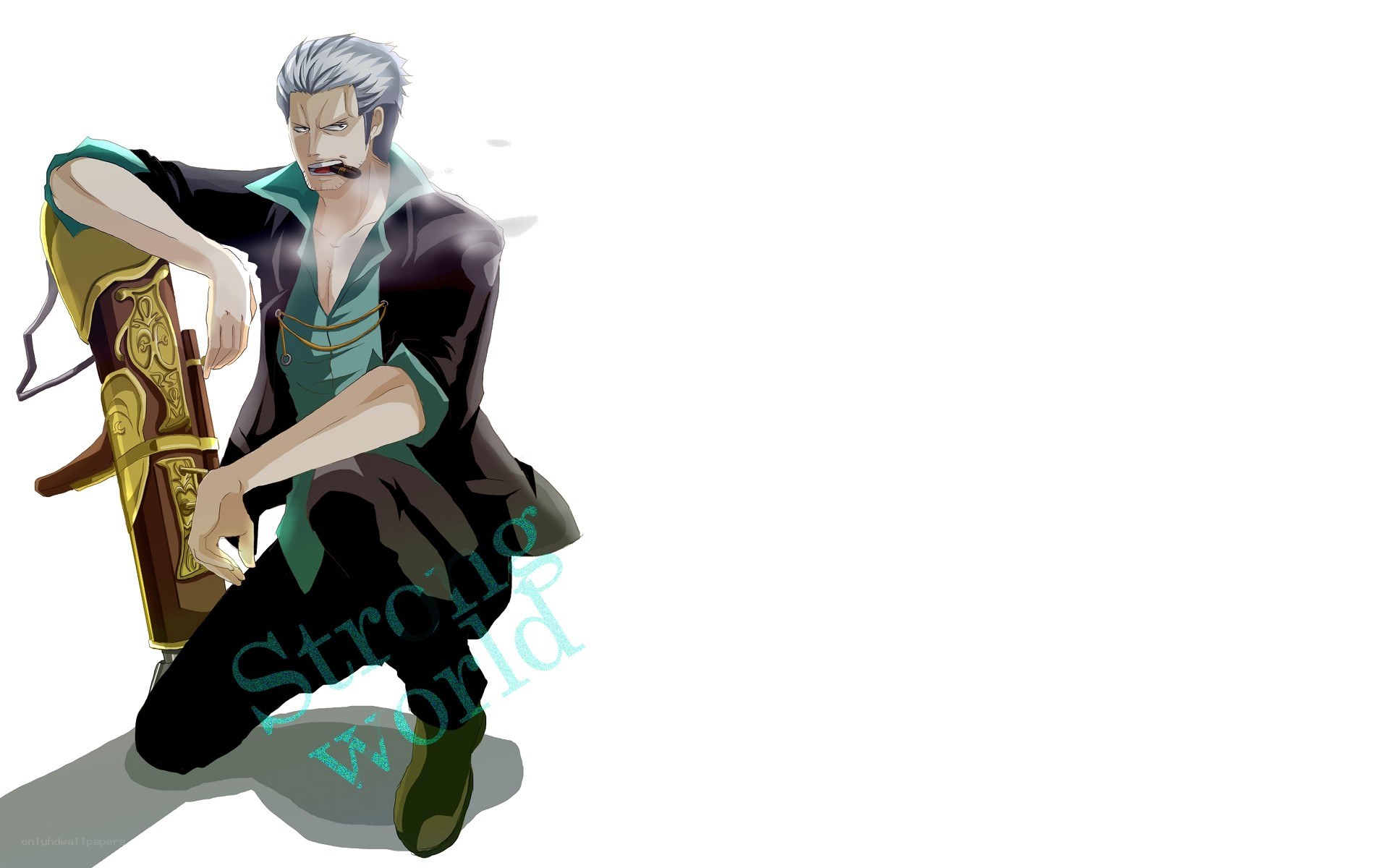 Anime character with sword