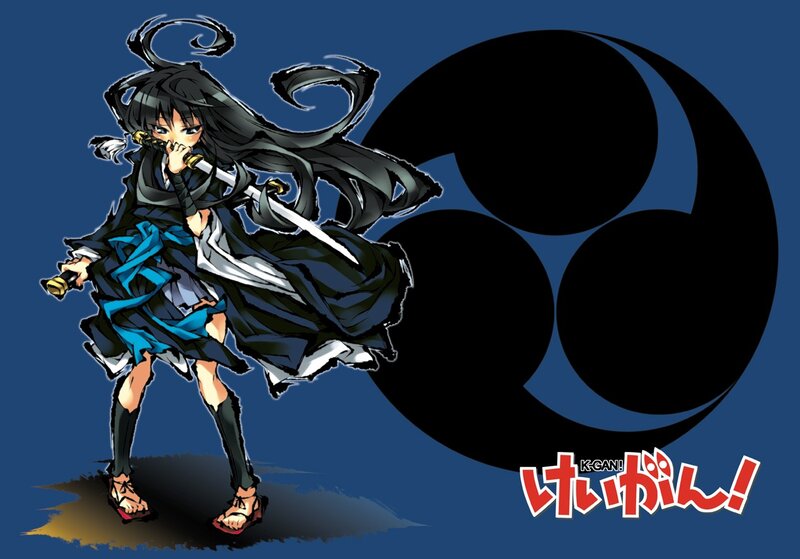 anime character with sword