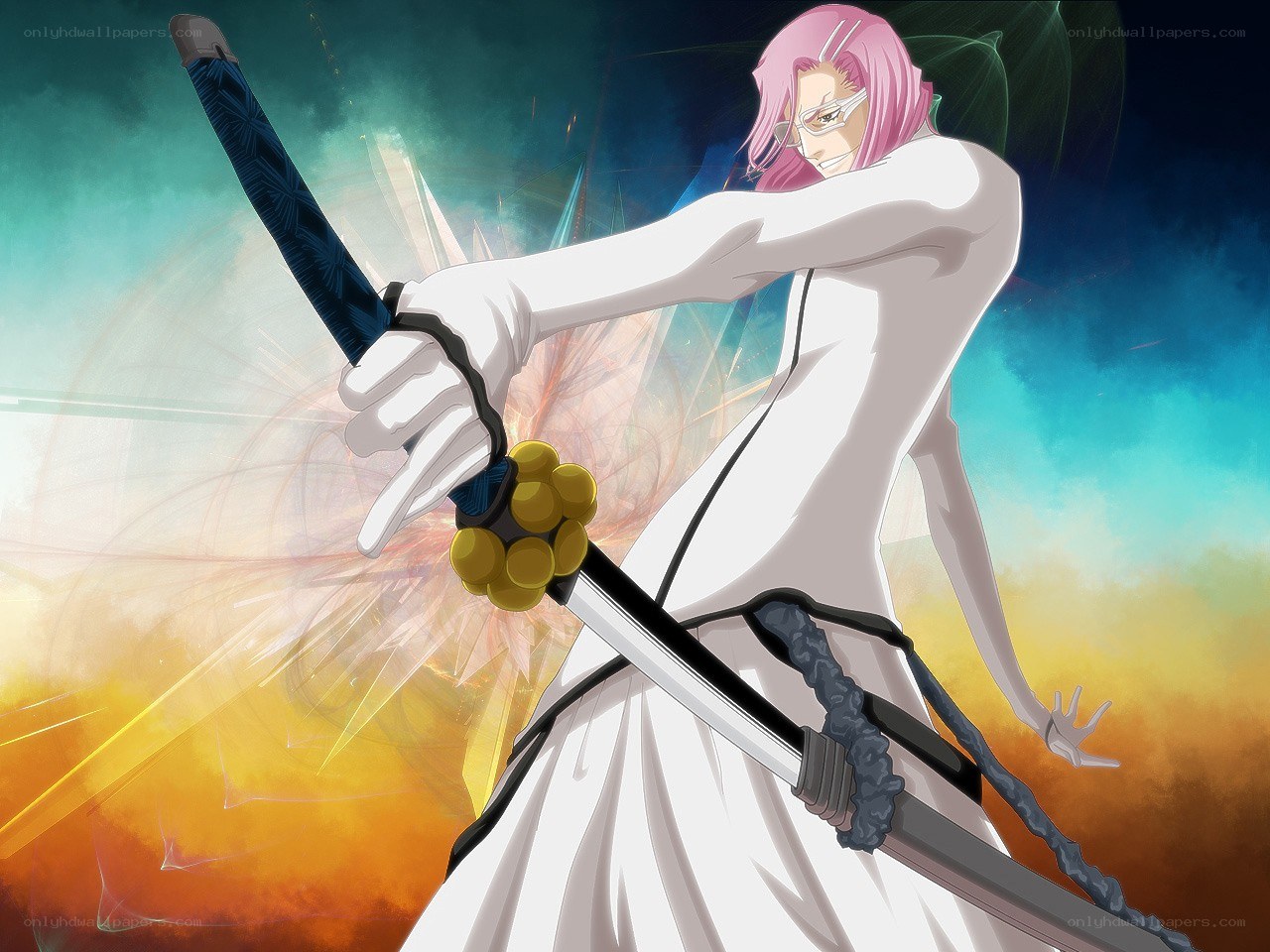 Anime character with sword