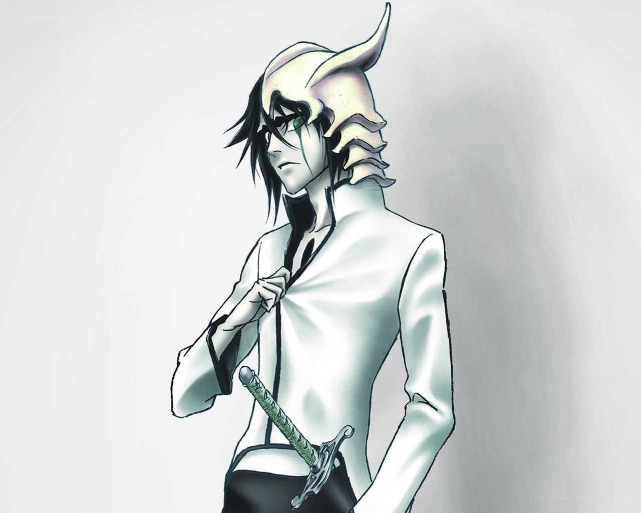 anime character with sword