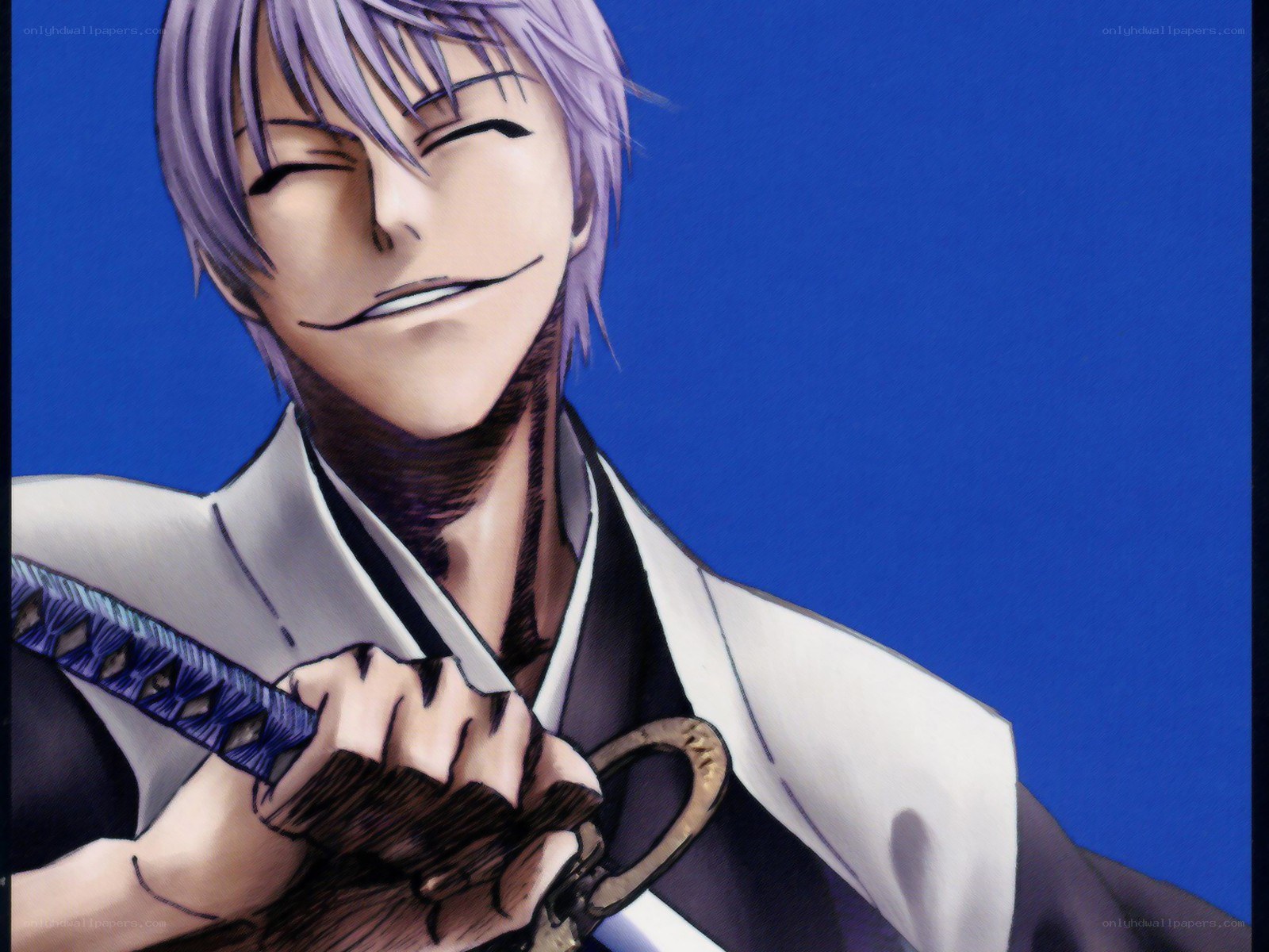 anime character with sword