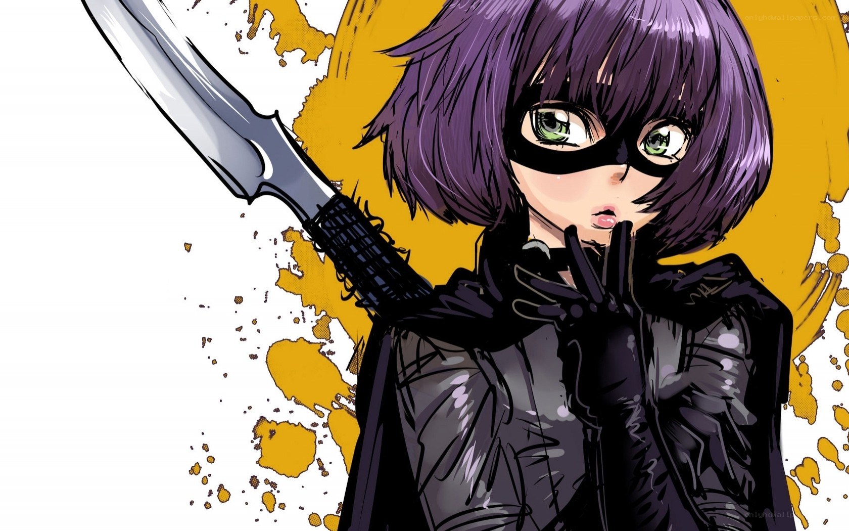 anime character with sword