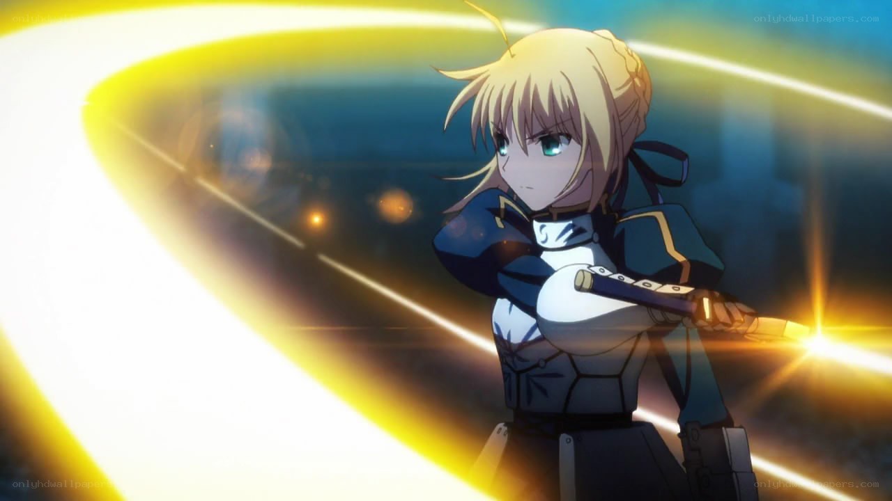 anime character with sword