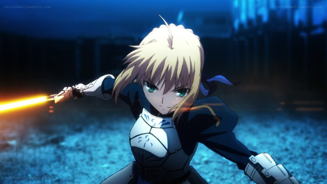 anime character with sword