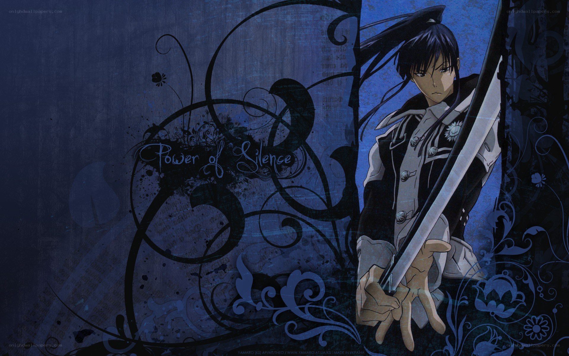 Anime character with sword
