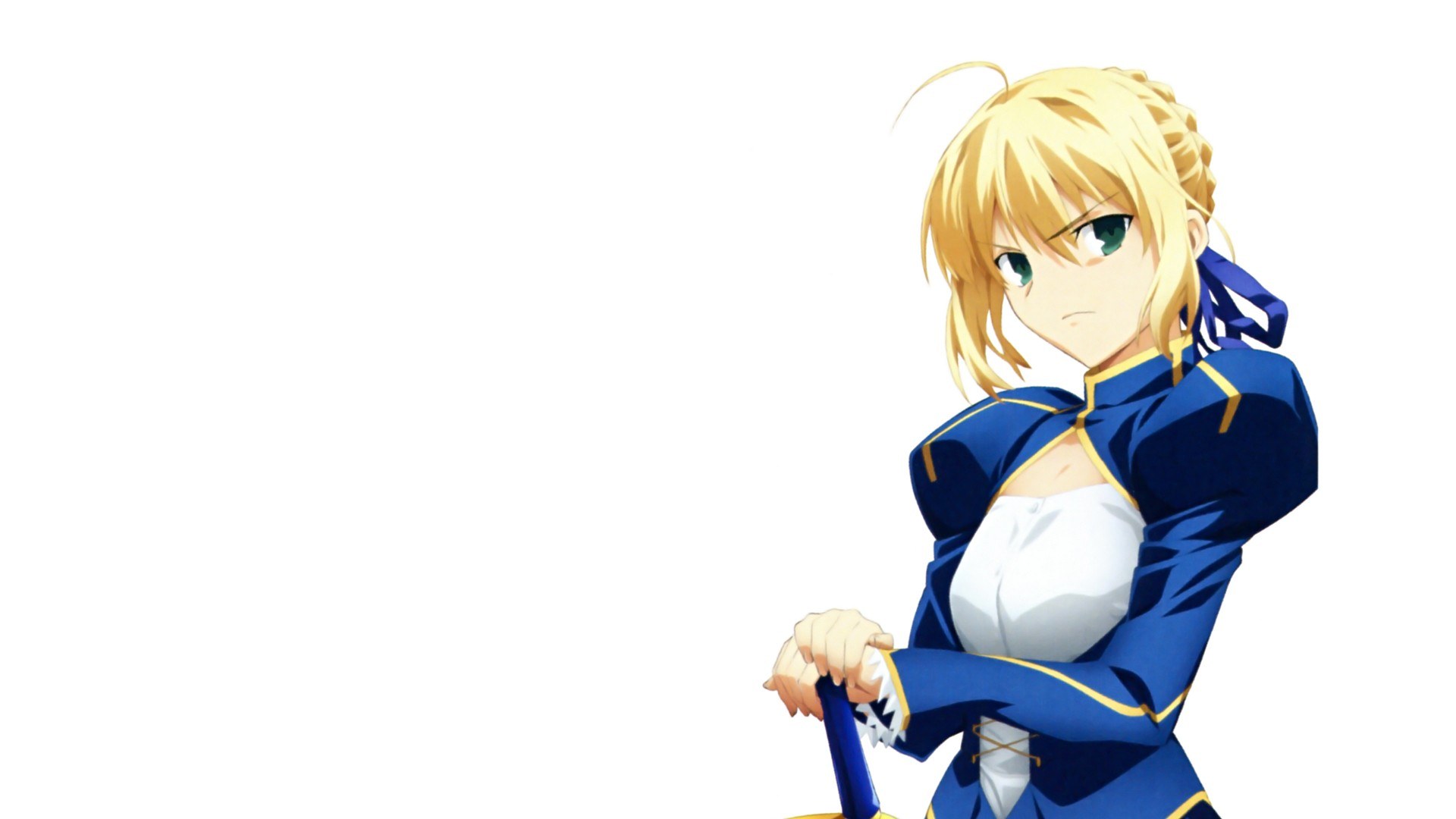 anime character with sword