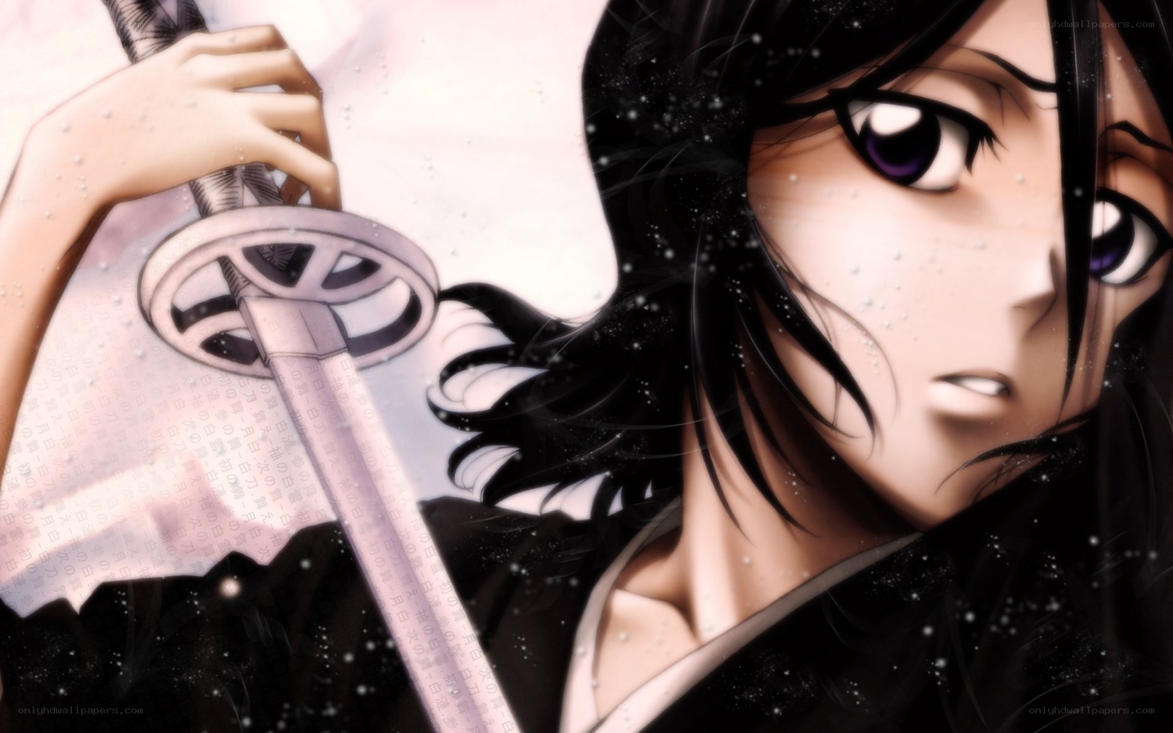 anime character with sword