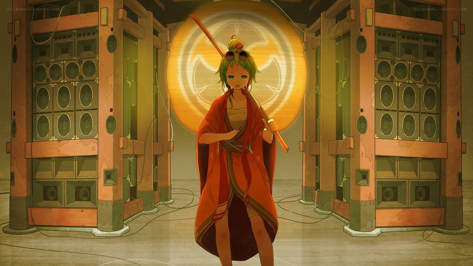 anime character with sword