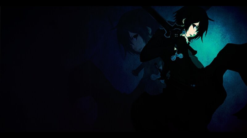 anime character with sword