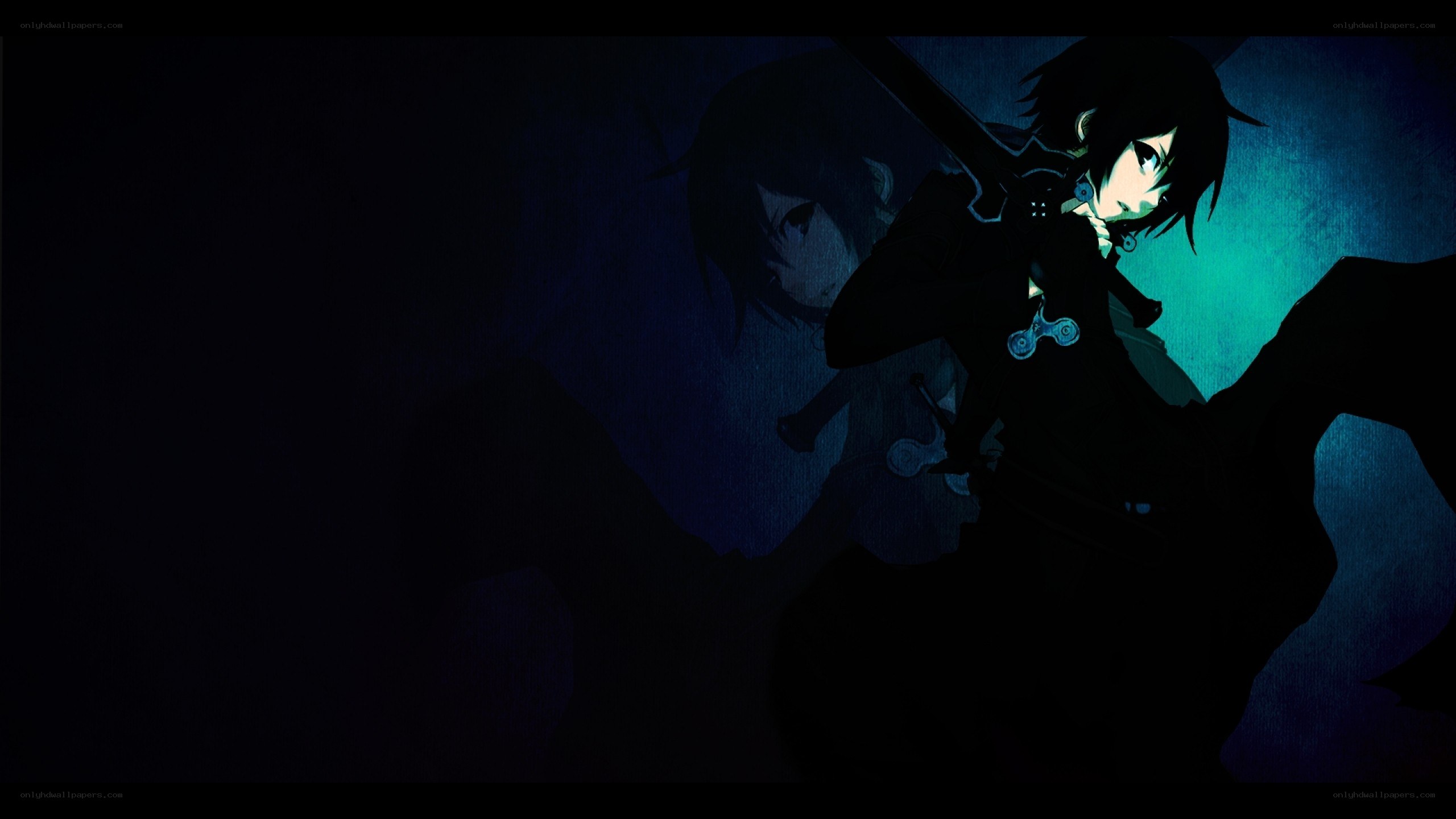 anime character with sword