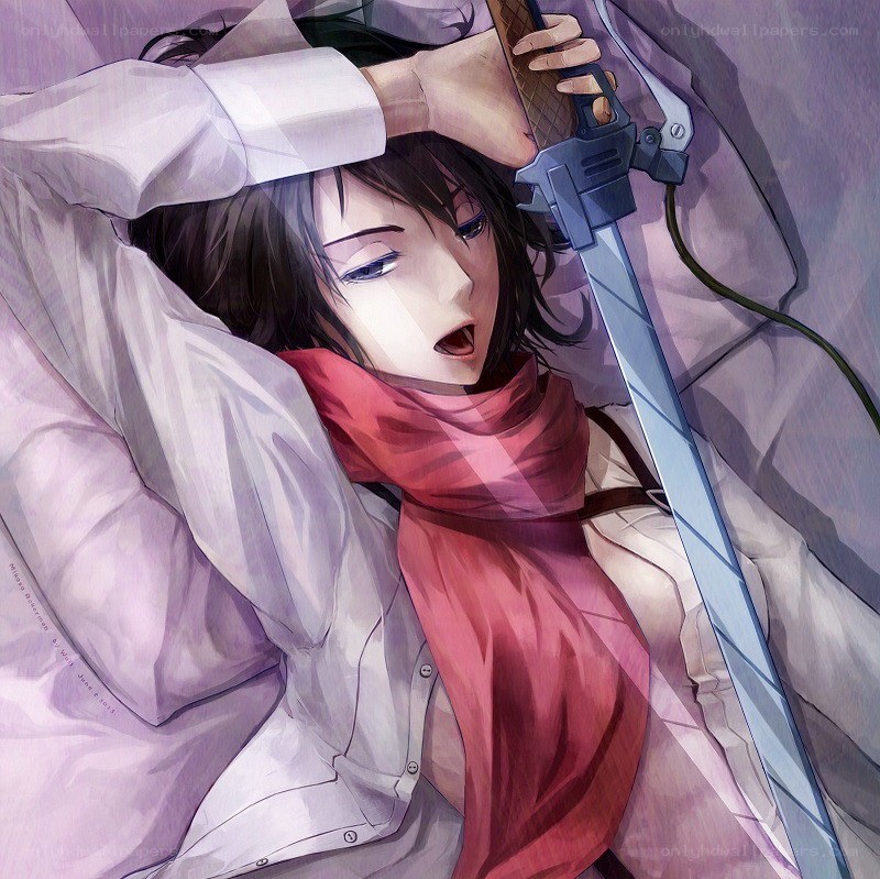 Anime character with sword