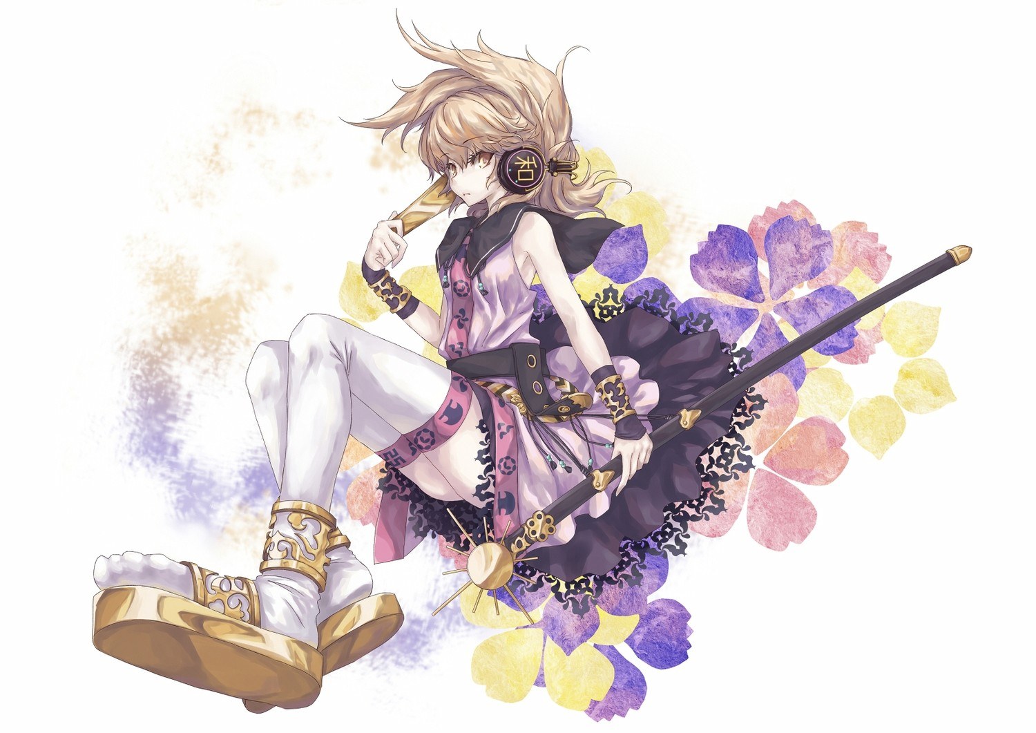 Anime character with sword
