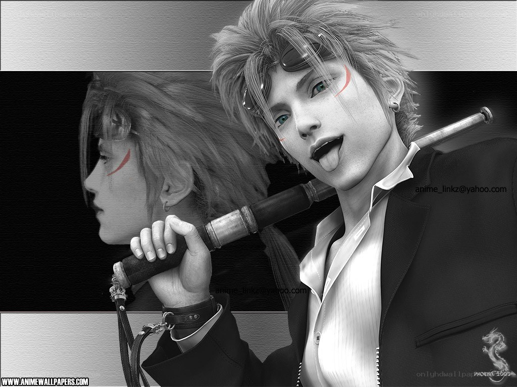anime character with sword