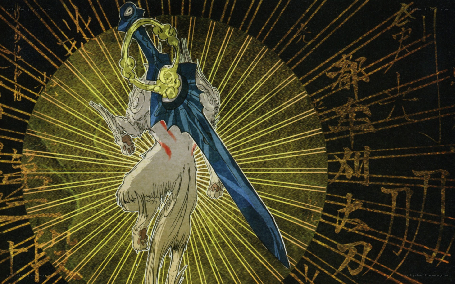 Anime character with sword
