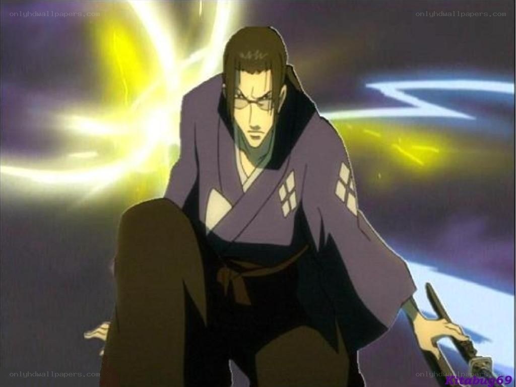 anime character with sword
