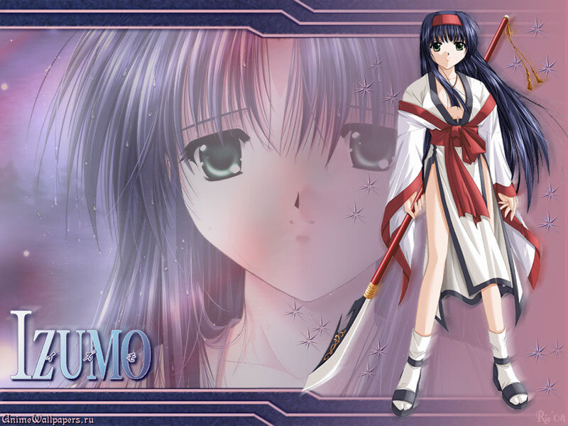 Anime character with sword