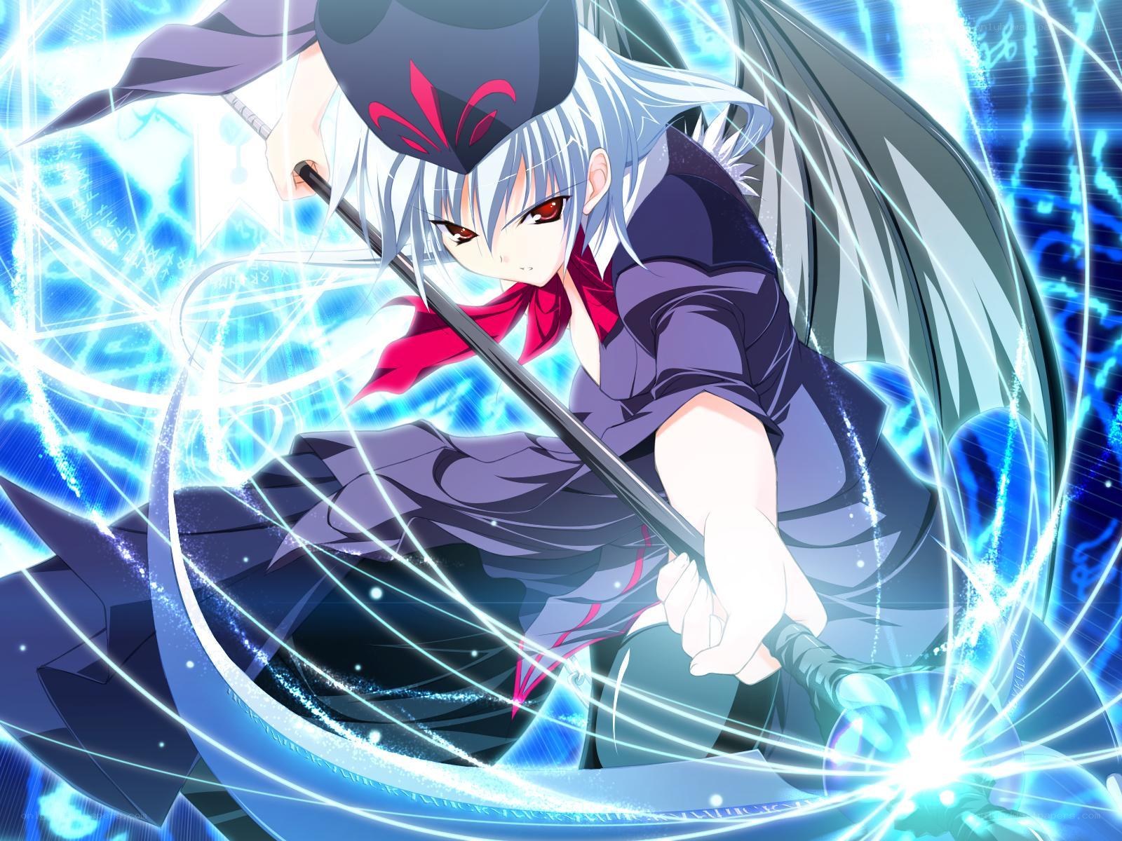 Anime character with sword