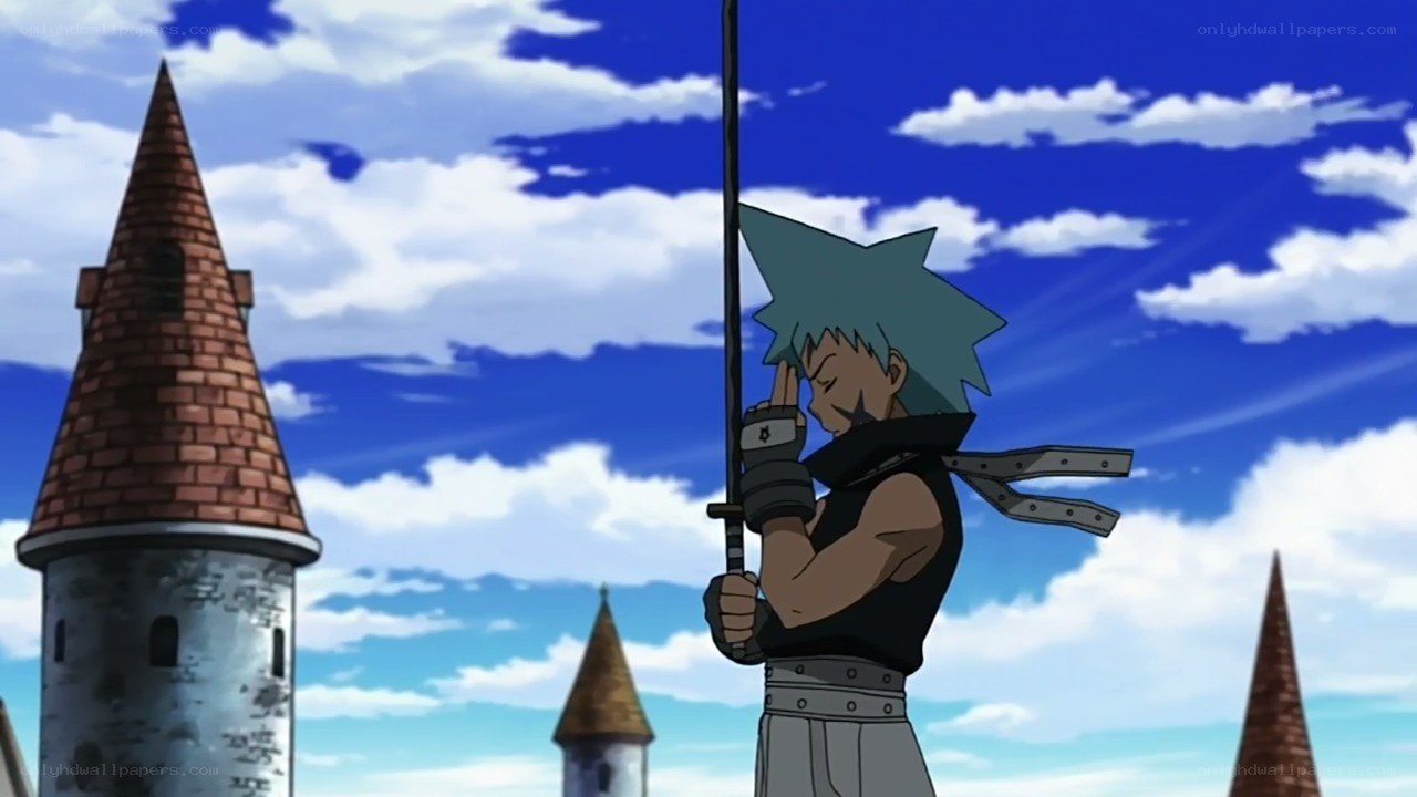 anime character with sword