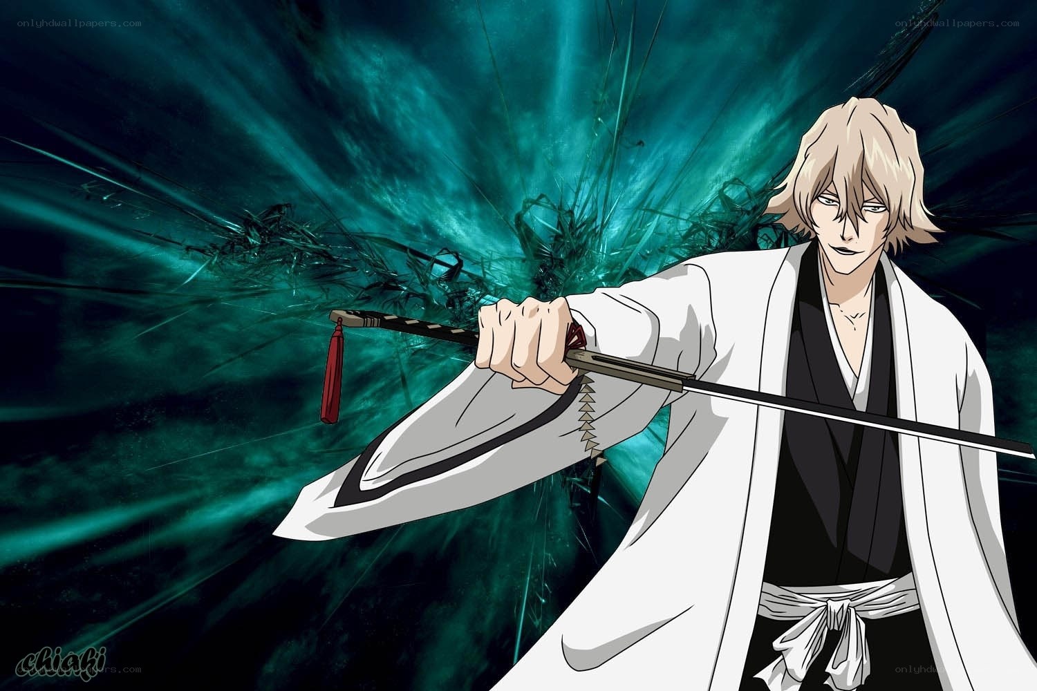 Anime character with sword