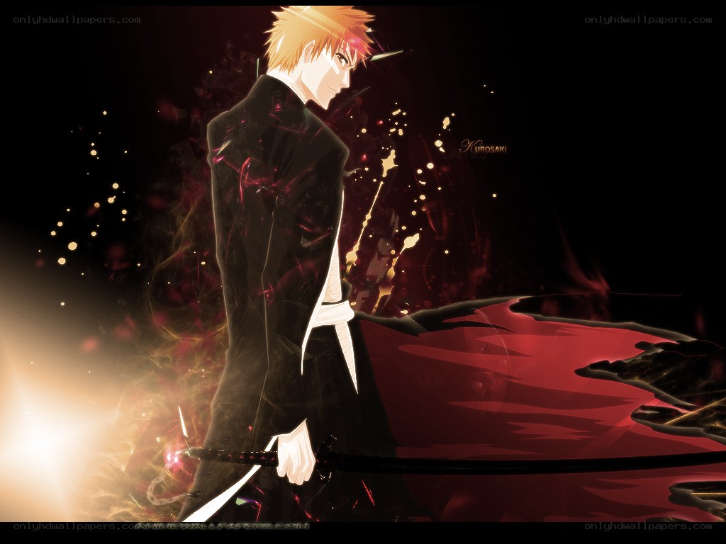 anime character with sword