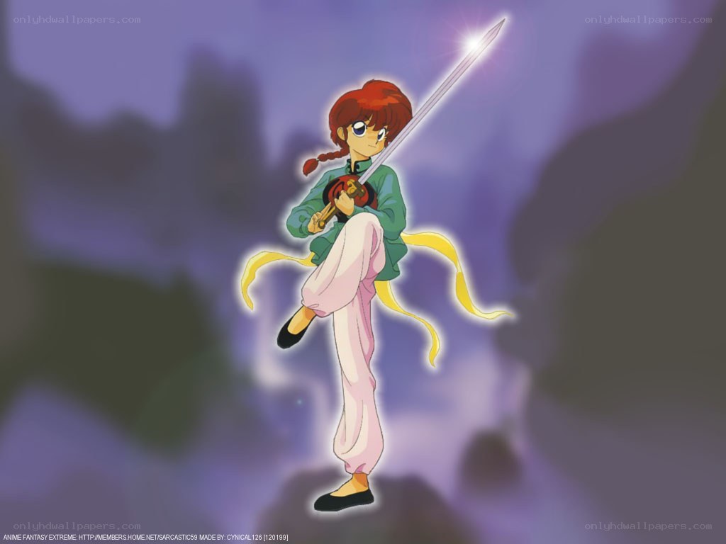 anime character with sword