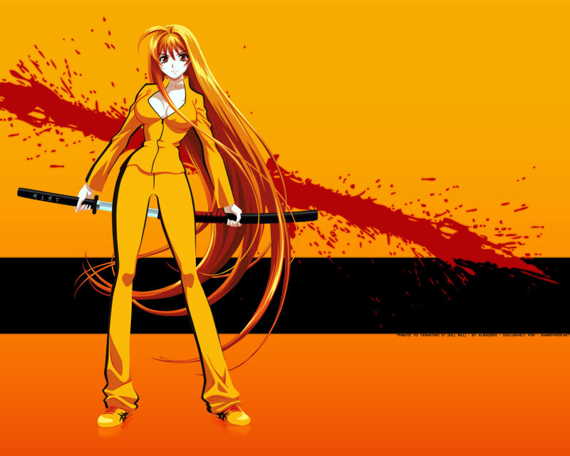 anime character with sword