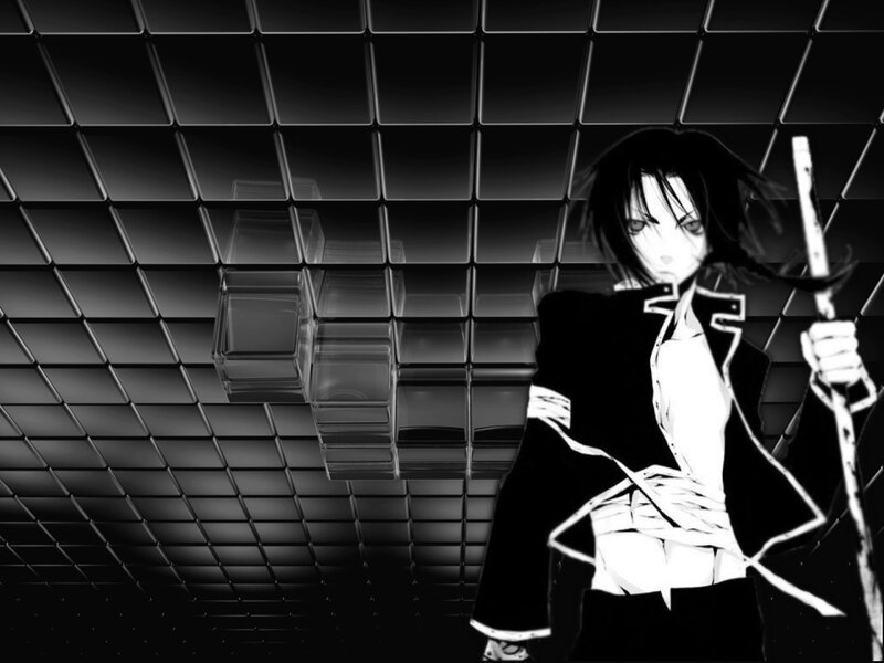 anime character with sword